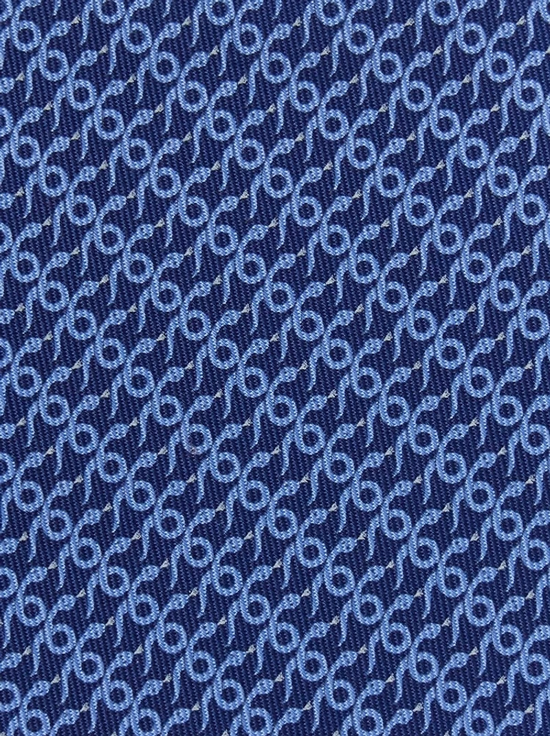 Mamba print silk tie