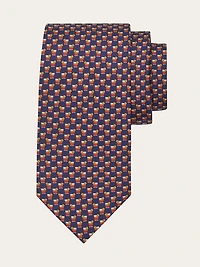 Cocktail print silk tie