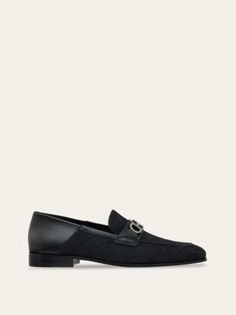 Hybrid loafer with Gancini ornament