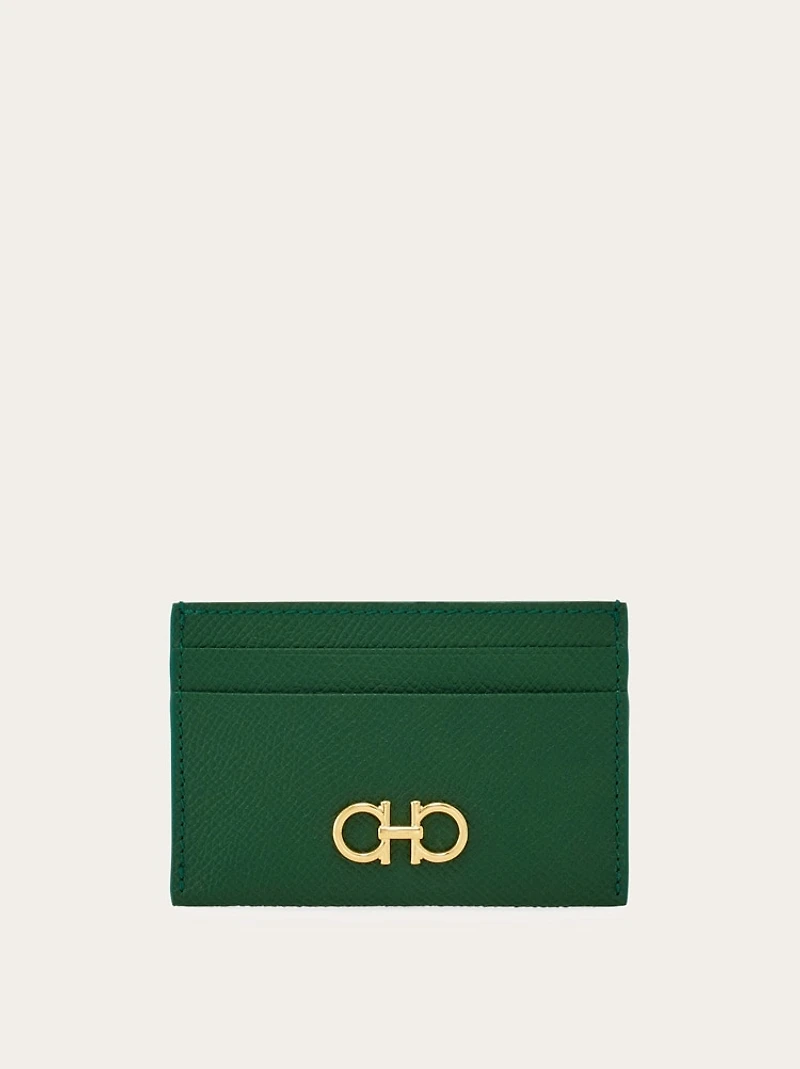 Gancini card holder