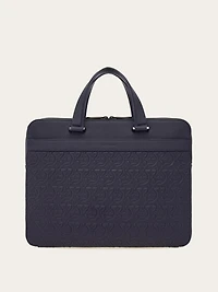 Embossed Gancini briefcase (S)