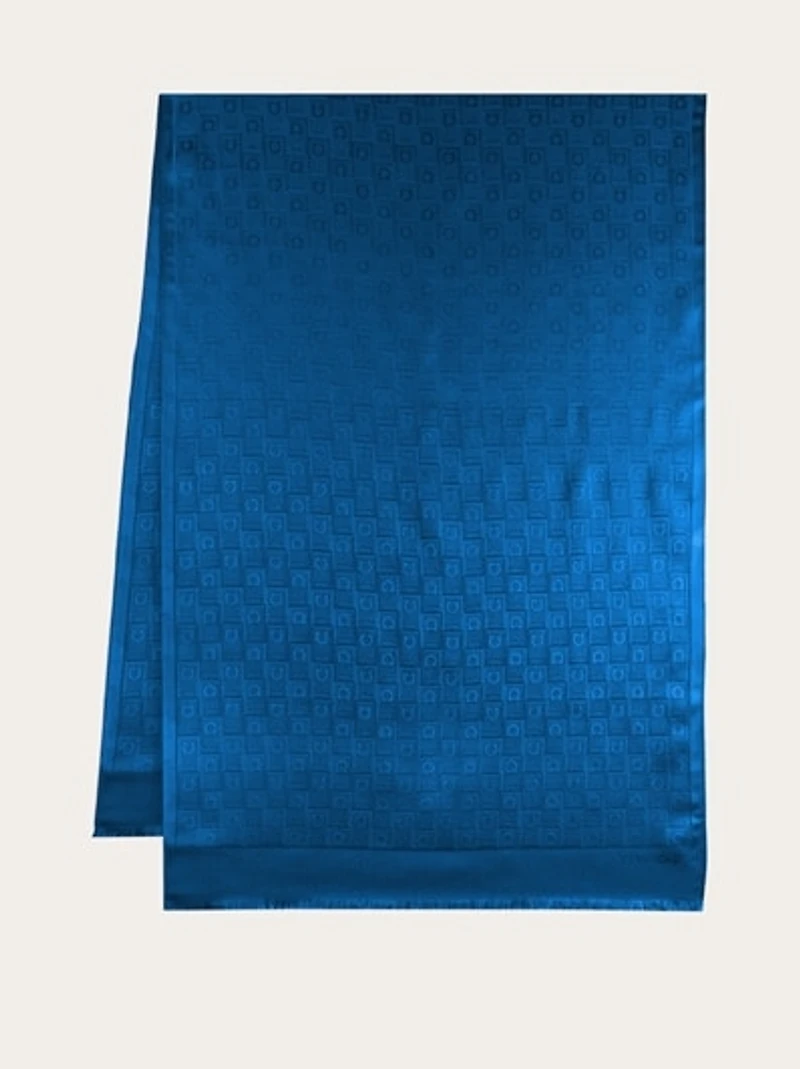 Ferragamo Monogram jacquard stole