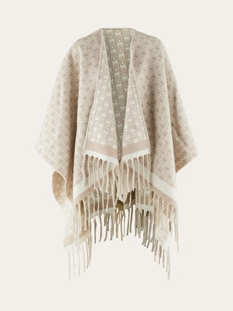 Ferragamo Monogram cape