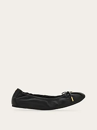 Elasticated ballet flat