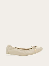 Elasticated ballet flat