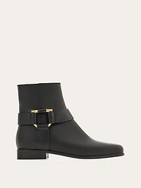 Gancini ornament ankle boot