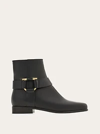 Gancini ornament ankle boot
