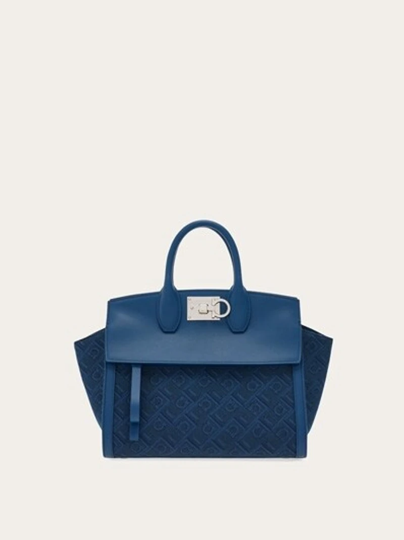 Ferragamo Monogram Studio soft bag (M)