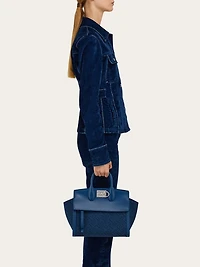 Ferragamo Monogram Studio soft bag (M)