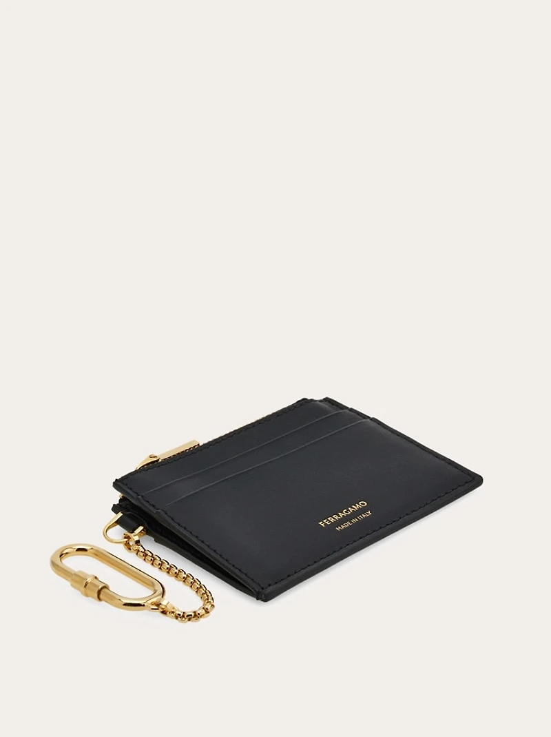 Card holder with key holder