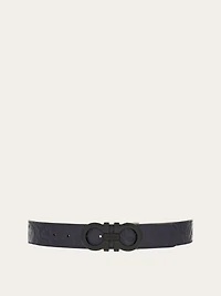 Reversible and adjustable Gancini belt
