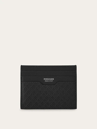 Ferragamo Monogram credit card holder