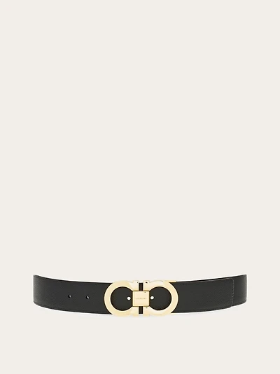 Reversible and adjustable Gancini belt