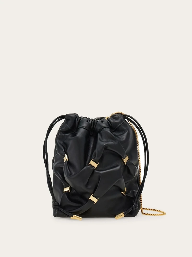 Mini bucket bag with Vara bows
