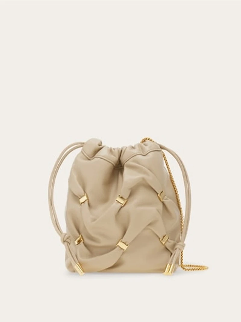 Mini bucket bag with Vara bows
