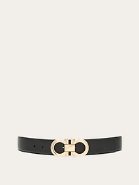 Reversible and adjustable Gancini belt