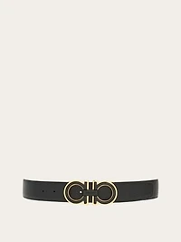 Reversible and adjustable Gancini belt