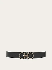 Reversible and adjustable Gancini belt