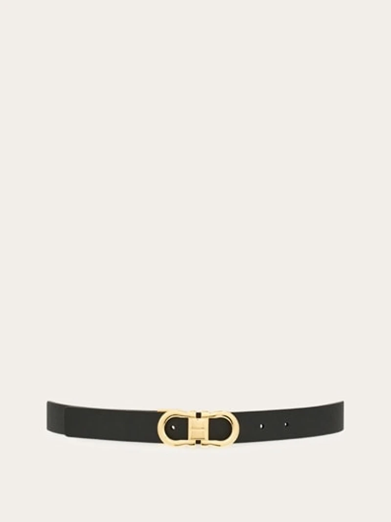 Reversible and adjustable Gancini belt