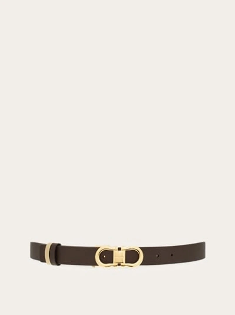 Reversible and adjustable Gancini belt
