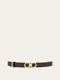 Reversible and adjustable Gancini belt