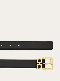 Double Gancini fixed belt