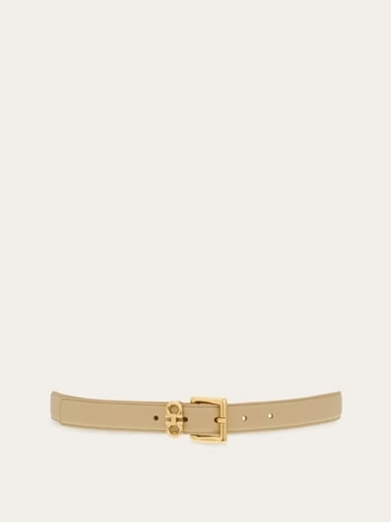 Double Gancini fixed belt