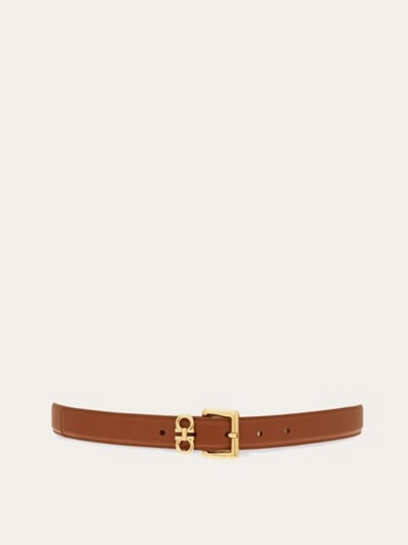 Double Gancini fixed belt