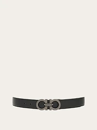 Reversible and adjustable Gancini belt