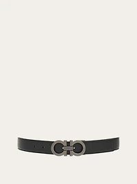 Reversible and adjustable Gancini belt