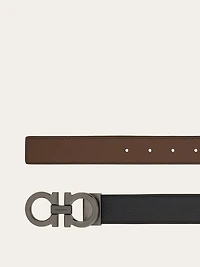 Reversible and adjustable Gancini belt