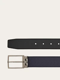Reversible and adjustable Gancini belt