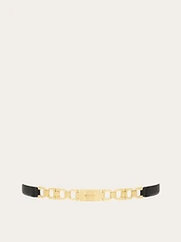 Extendable Gancini bijoux belt