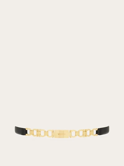 Extendable Gancini bijoux belt