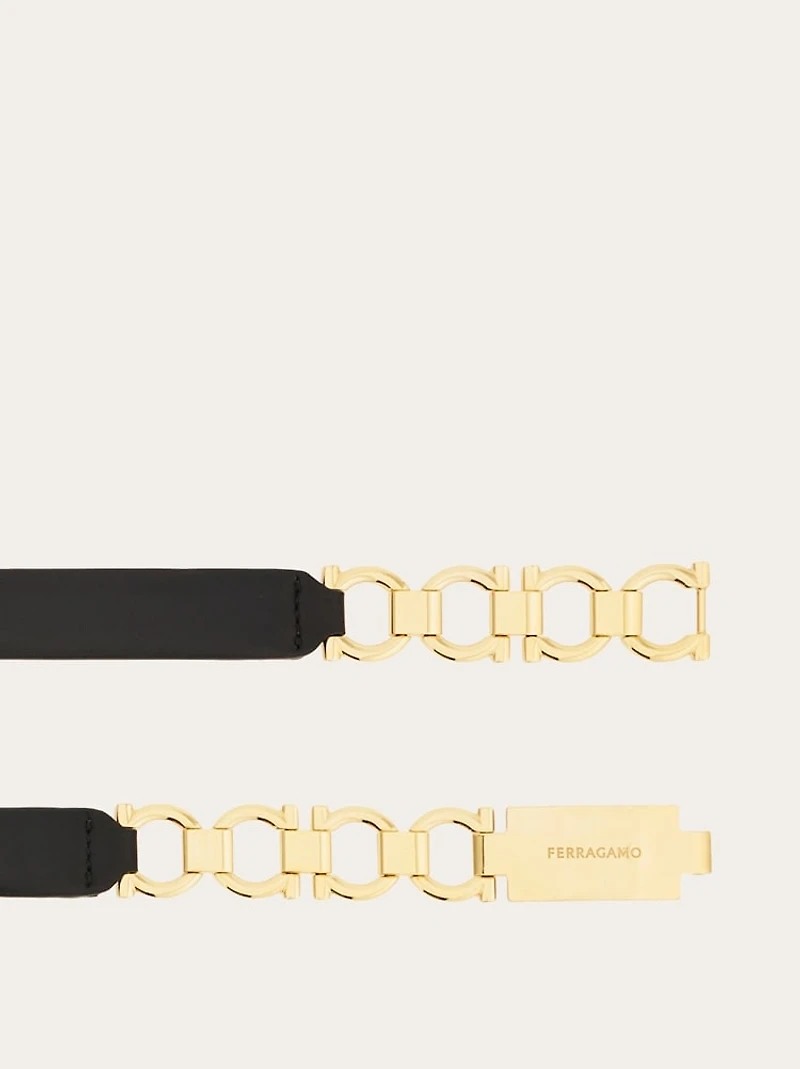 Extendable Gancini bijoux belt