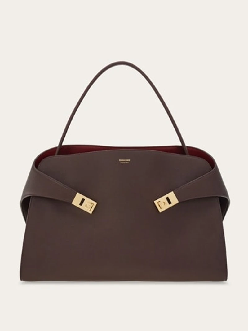 Hug soft bicolor shoulder bag (L