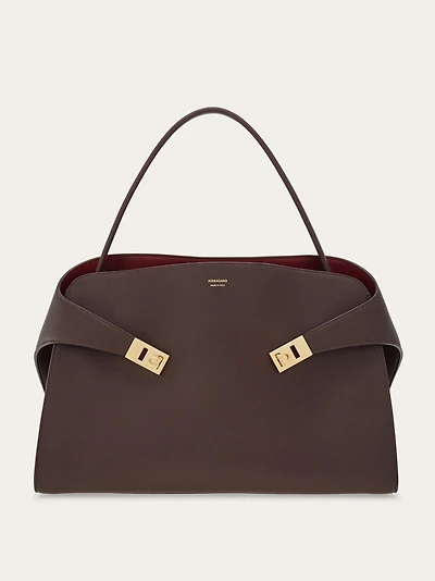 Hug soft bicolor shoulder bag (L