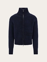 Knitted blouson