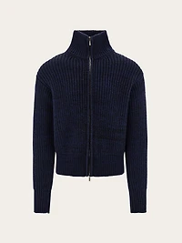 Knitted blouson