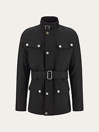 Sahariana with patch pockets