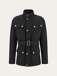 Sahariana with patch pockets