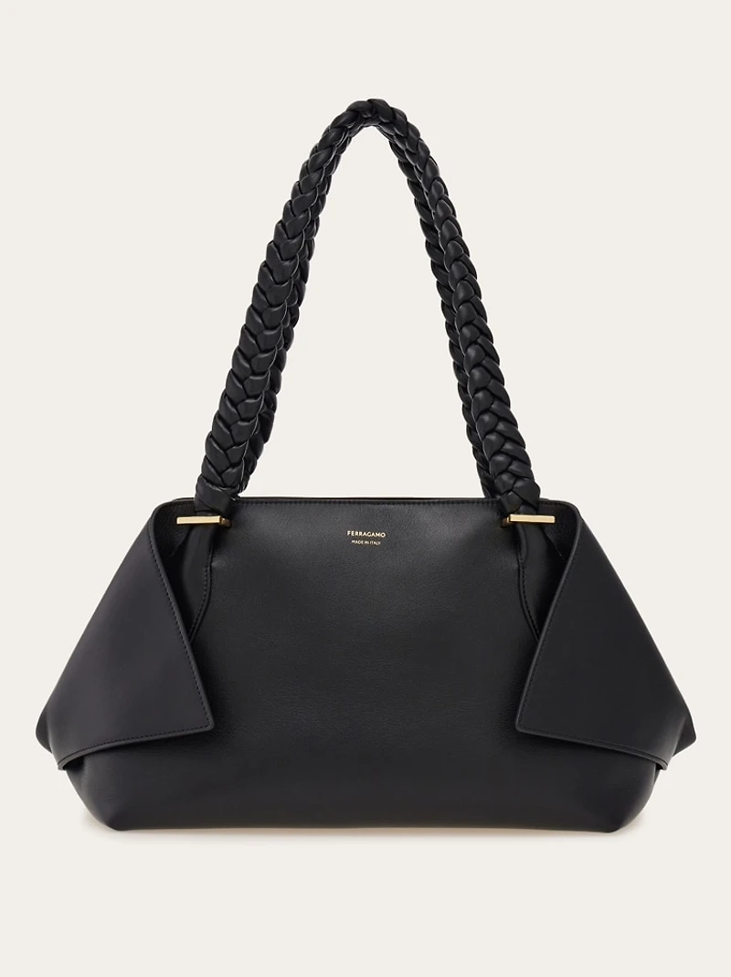 Folded shoulder bag (L
