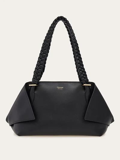 Folded shoulder bag (L