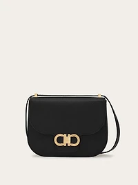 Double Gancini crossbody bag (XS