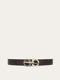 Reversible and adjustable Gancini belt