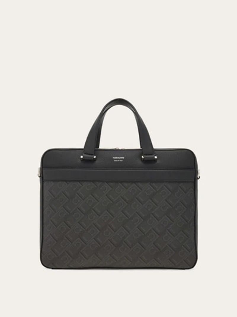 Ferragamo Monogram briefcase