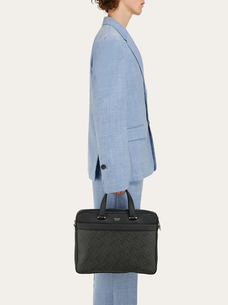 Ferragamo Monogram briefcase
