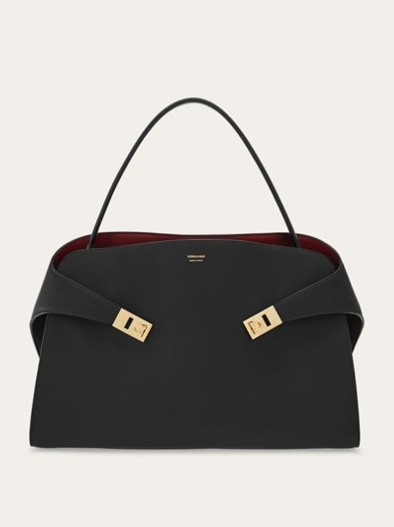 Hug soft bicolor shoulder bag (L