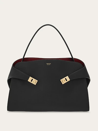 Hug soft bicolor shoulder bag (L
