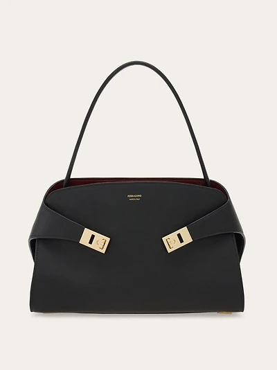 Hug soft bicolor shoulder bag (M